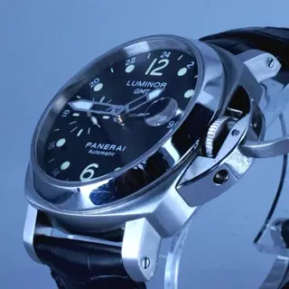 Panerai PAM00159 Luminor GMT 40mm. Fullset with papers, box, tools. In excellent condition. This Panerai is perfect for every occasion formal or otherwise. $4,400 + free FedEx 2 day for US (except HI and AK)