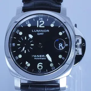 Panerai PAM00159 Luminor GMT 40mm. Fullset with papers, box, tools. In excellent condition. This Panerai is perfect for every occasion formal or otherwise. $4,400 + free FedEx 2 day for US (except HI and AK)