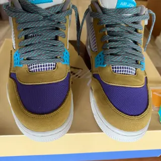 Union Jordan 4 Desert Moss - 9/10 worn once. $300