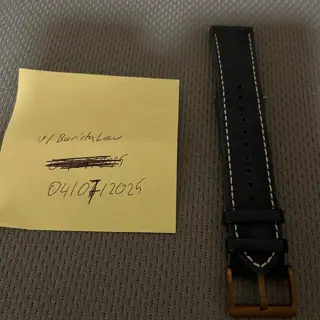 Christopher Ward 22mm - Canvas Webbing Strap (Bronze Buckle) $50 Shipped CONUS