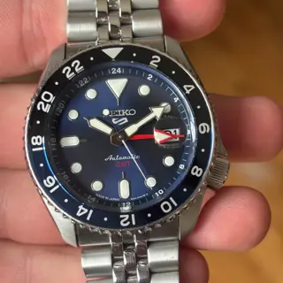 Seiko 5 GMT SSK003 Batman