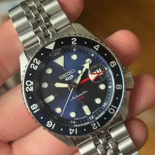 Seiko 5 GMT SSK003 Batman