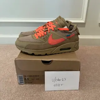 Off-White Air Max 90 Desert Ore - Size 8.5