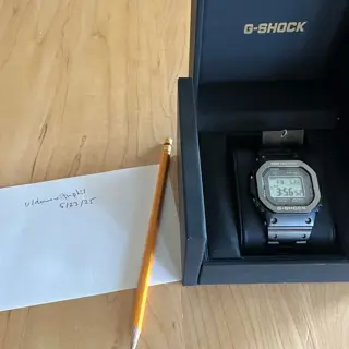 G Shock Titanium GMWB5000