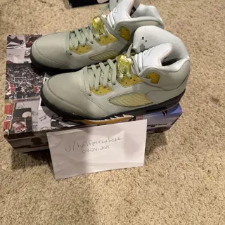 Jordan 5 Retro Jade size 10.5 -$160 invoiced and shipped
