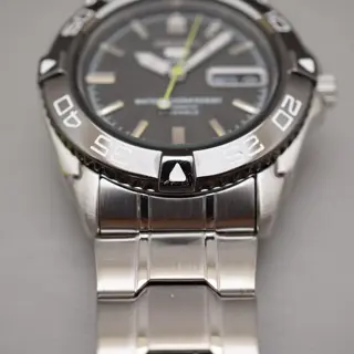 Seiko 5 Sports SNZB23J1 7S36 Black Dial Automatic Watch Made in Japan READ - $120