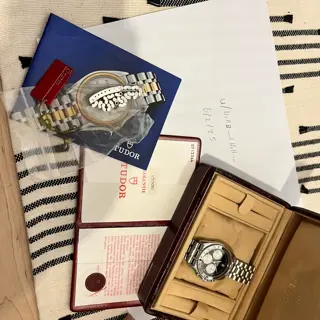 Tudor Monarch 15900 Chronograph Reverse Panda Full Kit