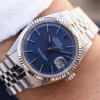 1972 Rolex Datejust Ref. 1601 | Rare Matte Navy Blue Dial