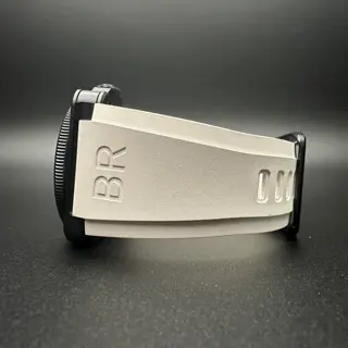 Bell&Ross BR03-92 Diver | Complete Set | PVD Coated Steel | Extra White Strap | Excellent Condition