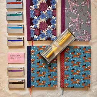[N] handmade notebooks; [D] lamy safari <EF> w/cartridges (ship worldwide)