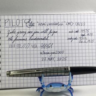 Stunning Pilot Elite “Semi-Crosshatch” <M> (B/D)