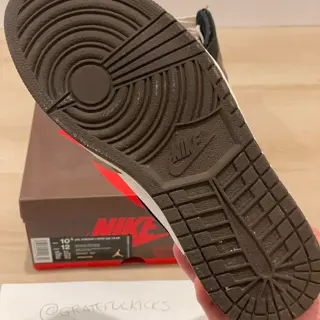 Travis Scott Jordan 1 High “Mocha” Size 10.5 - $900++