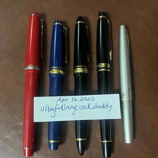 Big sale for vet bills: Pilot Falcon, Elite, Sailors, Waterman Expert, Safari LE, Ahab, Majohn A1, Little meteor & more + free ink samples!
