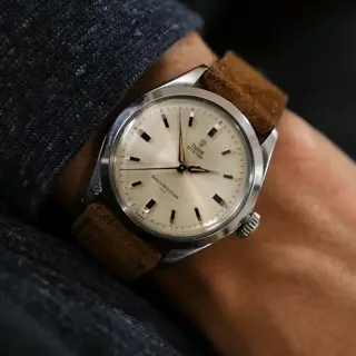 Vintage 1963 Tudor Oyster, Ref. 7934 Underlined Dial.