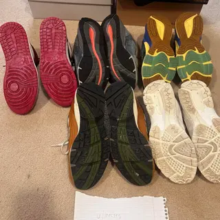 Jordan 1 L&F, various New balances (ALD, MiUK, Bronson) sizes 7.5 and 8