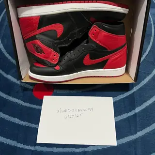 2016 Jordan 1 Banned’ Bred DS Size 11.5 $560 shipped