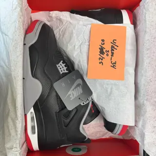 Jordan 4 Bred Reimagined - Brand New - Size 10M - $230 shipped
