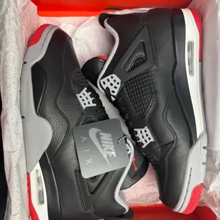 Jordan 4 Bred Reimagined - Brand New - Size 10M - $230 shipped