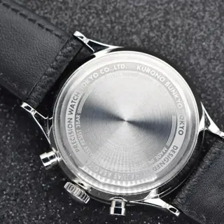 2023 Kurono Tokyo Chronograph 1 MK 2 Salmon Dial 38mm Stainless Steel Full Set