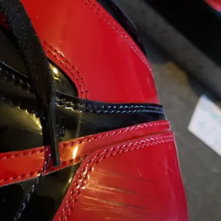 Jordan 4 Red Thunder ($275) And Jordan 1 Patent Bred($100)(Pendant but no chain) Both Sz 9 Both Used
