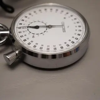 Vintage Seiko 88-5061 Dualpusher Stopwatch Handwound Mechanical - $95