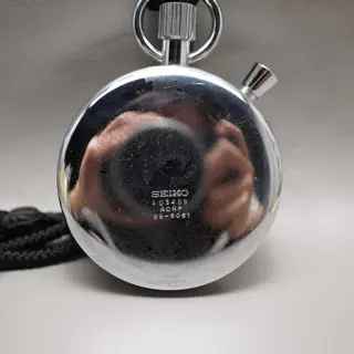 Vintage Seiko 88-5061 Dualpusher Stopwatch Handwound Mechanical - $95