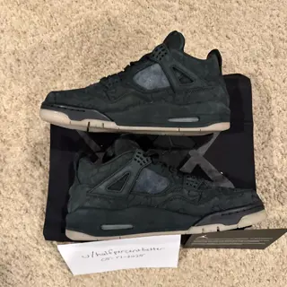 Size 10- DS Jordan 4 x Kaws Black. OG all