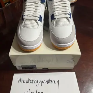 Jordan 4 sb navy DS sz11  310 PayPal