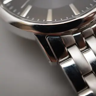 Citizen Eco-Drive E111-S067901 Black Dial Sapphire JDM Solar Quartz Watch - $95