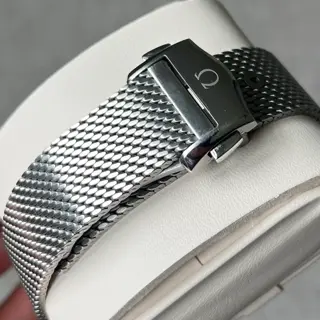 Omega Seamaster SMP300 - New Black Dial + Mesh Bracelet - 210.30.42.20.01.010 - Full Set