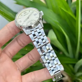 Underrated Seiko JDM SCVS009 Explorer cream dial, 6R15 movement