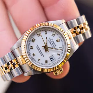 1994 Rolex Ladies Datejust Ref. 69173 | White Roman Numeral Dial | Box and Papers