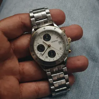 Neo-Vintage Swiss Made German Chronograph "Panda" Cal. Valjoux 7750 | $360