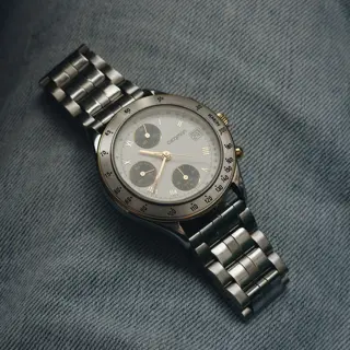 Neo-Vintage Swiss Made German Chronograph "Panda" Cal. Valjoux 7750 | $360