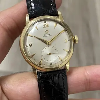 Omega Bumper Dial. Half Rotor. Very cool.