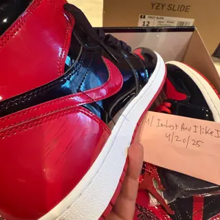 worn 1x patent leather bred 1 size 11.5 $140 shipped