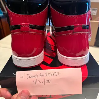 worn 1x patent leather bred 1 size 11.5 $140 shipped