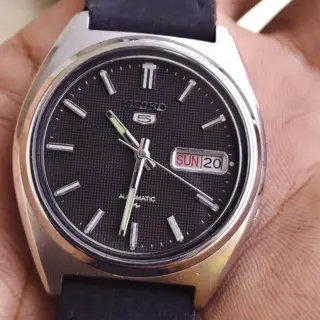 ‼️ Reduction ‼️ Seiko 5 Automatic Waffle Dial 7009-8330 Serviced - 85$