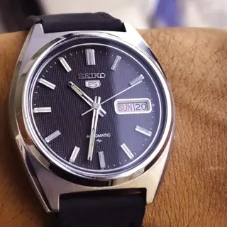 ‼️ Reduction ‼️ Seiko 5 Automatic Waffle Dial 7009-8330 Serviced - 85$