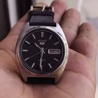 ‼️ Reduction ‼️ Seiko 5 Automatic Waffle Dial 7009-8330 Serviced - 85$