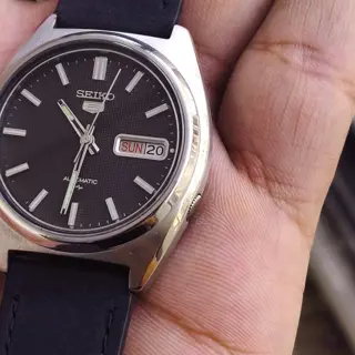 ‼️ Reduction ‼️ Seiko 5 Automatic Waffle Dial 7009-8330 Serviced - 85$