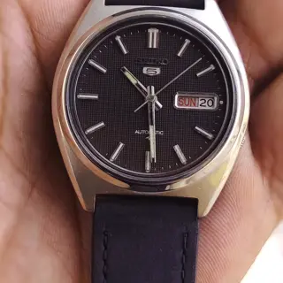 ‼️ Reduction ‼️ Seiko 5 Automatic Waffle Dial 7009-8330 Serviced - 85$