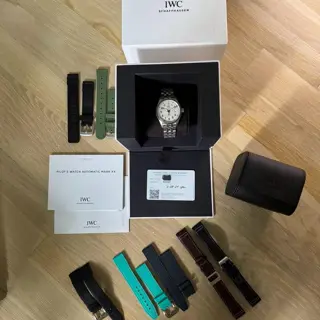 IWC Mark 20 mx XX IW328207 + many OEM straps PEICE DROP