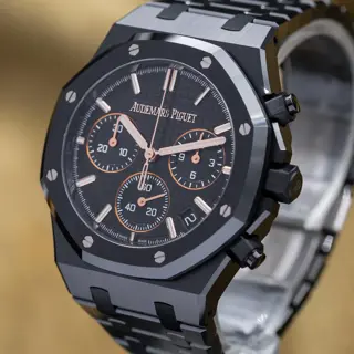 Audemars Piguet Royal Oak Chronograph 41mm Black Ceramic - AP 26240ce Full Set 2023