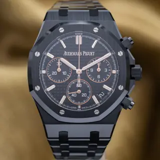 Audemars Piguet Royal Oak Chronograph 41mm Black Ceramic - AP 26240ce Full Set 2023