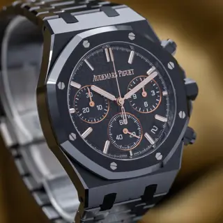Audemars Piguet Royal Oak Chronograph 41mm Black Ceramic - AP 26240ce Full Set 2023