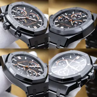 Audemars Piguet Royal Oak Chronograph 41mm Black Ceramic - AP 26240ce Full Set 2023