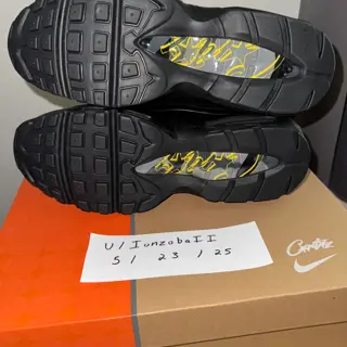 Nike Air Max 95 Corteiz Honey Black, Size 11, DS, $216 Shipped