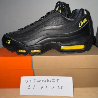Nike Air Max 95 Corteiz Honey Black, Size 11, DS, $216 Shipped