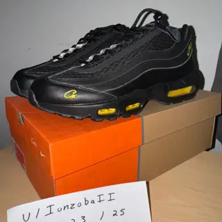 Nike Air Max 95 Corteiz Honey Black, Size 11, DS, $216 Shipped